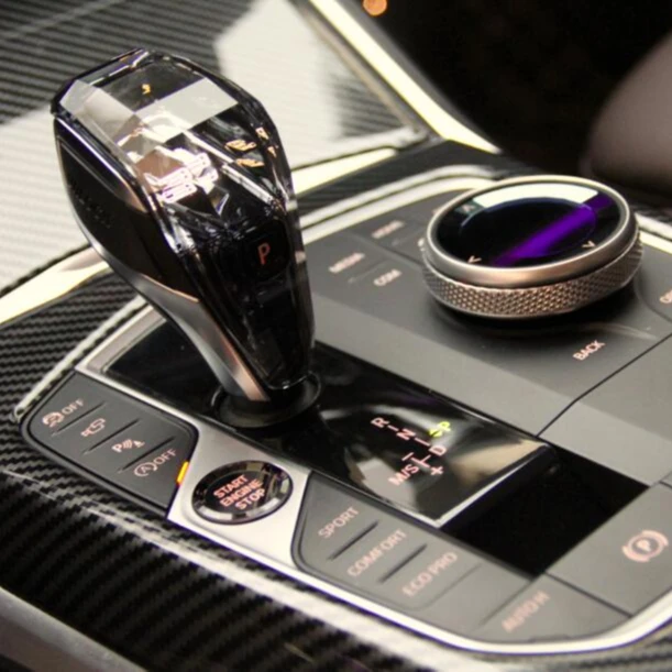 Заводская распродажа, прозрачная ручка переключения передач для BMW 3 4 5 серии G20 G21 G28 F30 F34 F35