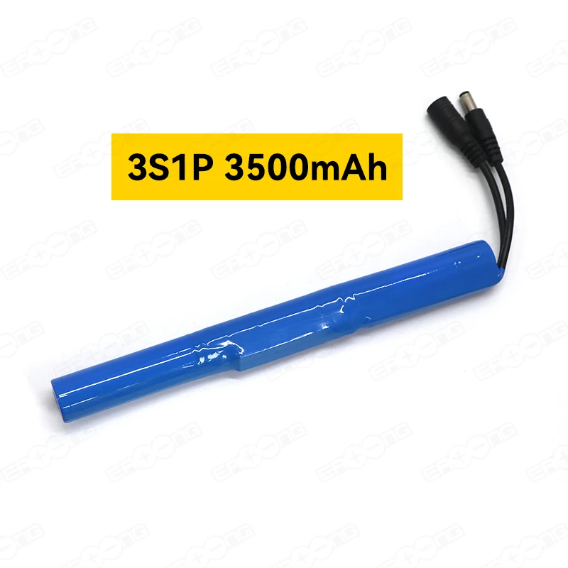 Customized 3s1p Lithium Lipo 2200Mah 2600Mah 2900Mah 3200Mah 3400Mah 3500Mah 11.1V 3S Li-Ion 18650 Rc Car Battery