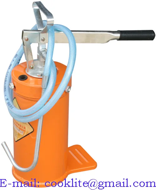 Manual Oil Dispenser 10 Liter Hand-operated Transmission Oil Dispensing Unit 10kG Bucket Gear Lube Oil Hand Pump