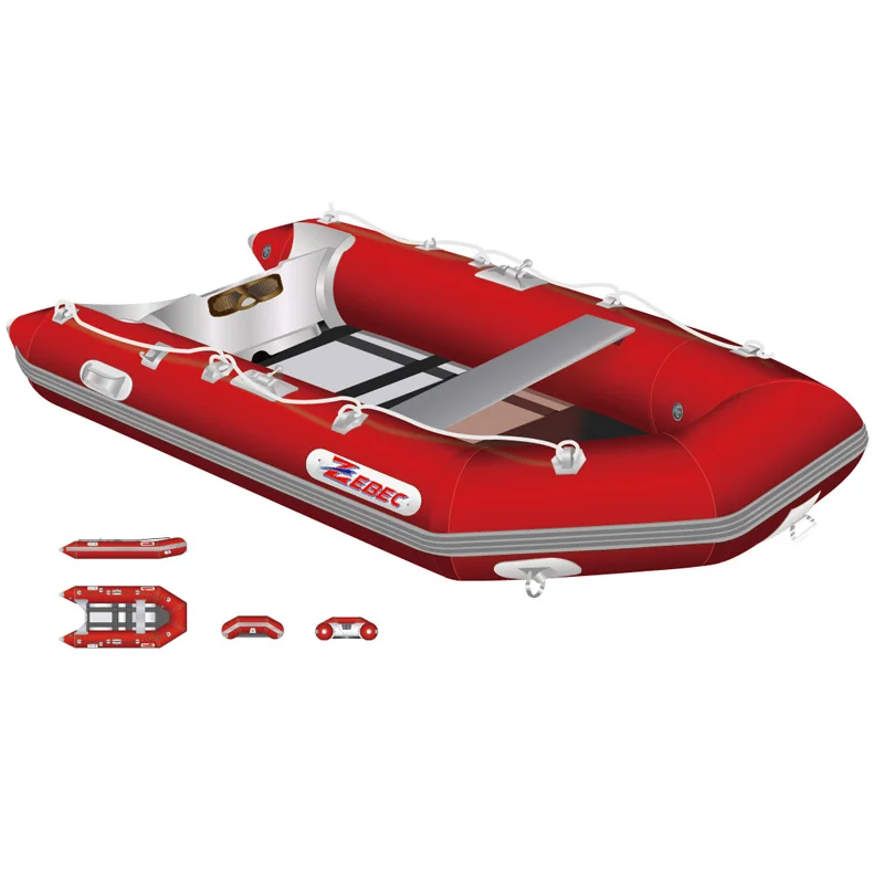 Zebec 360 Aluminum Pontoon Inflatable Fishing Electric Boats for Sale