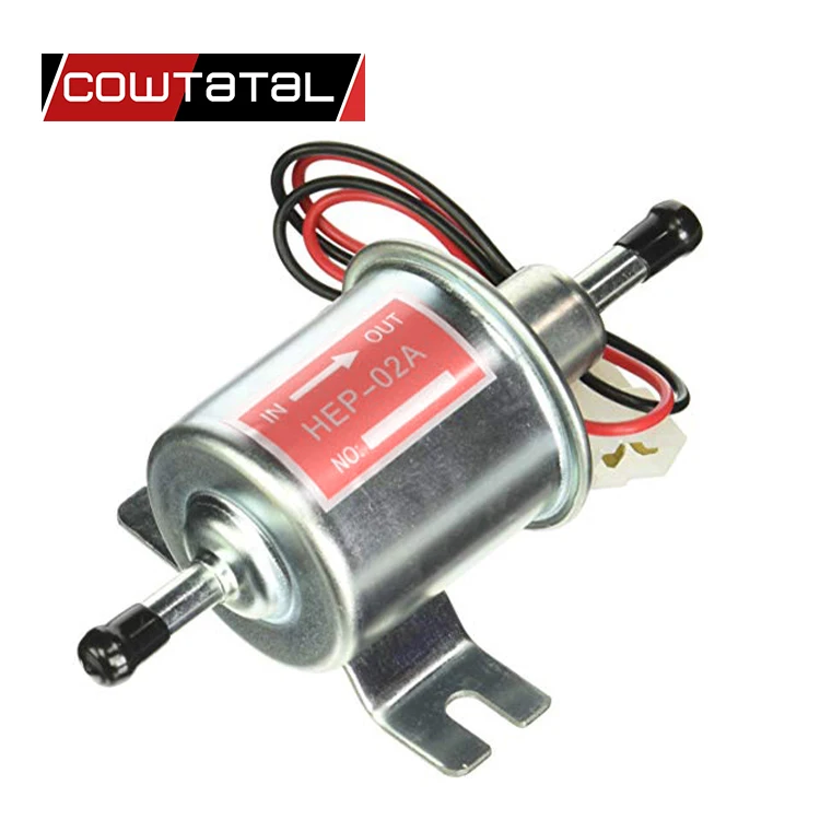 hep 02a Electric Pila De Gasolina Fuel Pump HEP-02A  12v Universal Transfer Low Pressure Gas Diesel Gasoline Fuel Pump