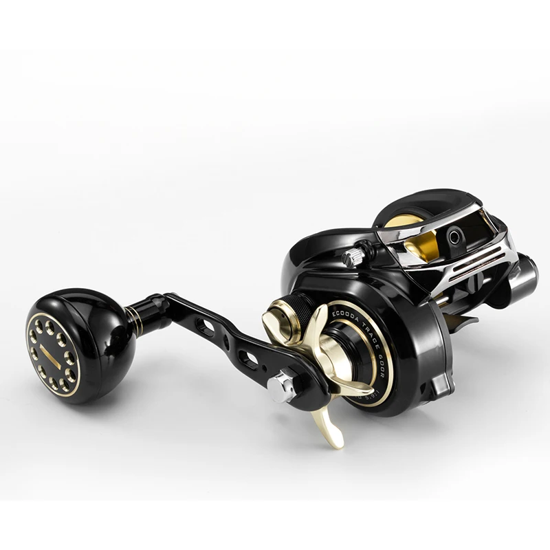 Ecooda Brand ETB-600 Memory Function Boat Fishing 6+1BB Big Drag Power Baitcasting Sea Fishing Reels