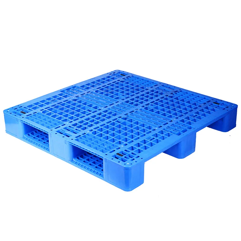 Складской двухсторонний синий пластиковый поддон низкая цена HDPE Материал Новый