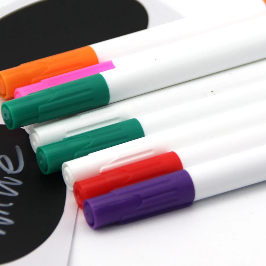 Mini Wet Eraser White Ink Marker Glass Board Writing Wet Eraser Marker