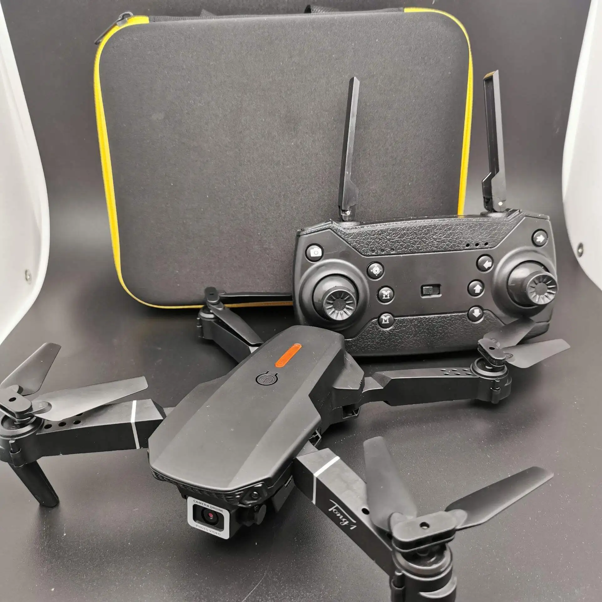 Mini aircraft E88 PRO WiFi FPV RC Dron with Dual Pro 4K HD Camera Wide-Angle Remote Control Video Quadcopter Toy aircrafts
