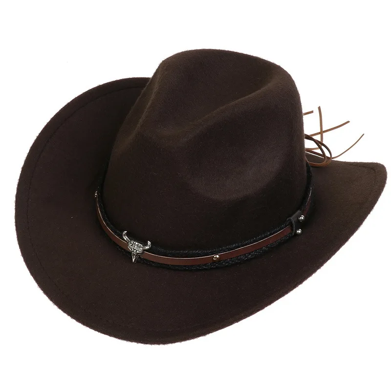 Hot Sale Fashion 100% Cotton High-Quality Custom Embroidery Adjustable Summer Sunshade Cowboy Hat For Men 6