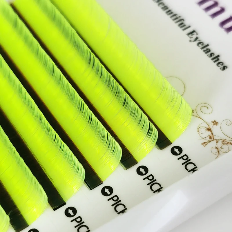 2022 New  Professional Manufacturer Korea Mink Hybrid All Size Colored Eyelash Extension 100% Handmade  Factory Lash suppliers
