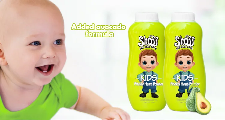 
Yozzi OEM natural shea butter kid rashes talcum babi newborn body care powder with fragrance baby talcum powder for babi 