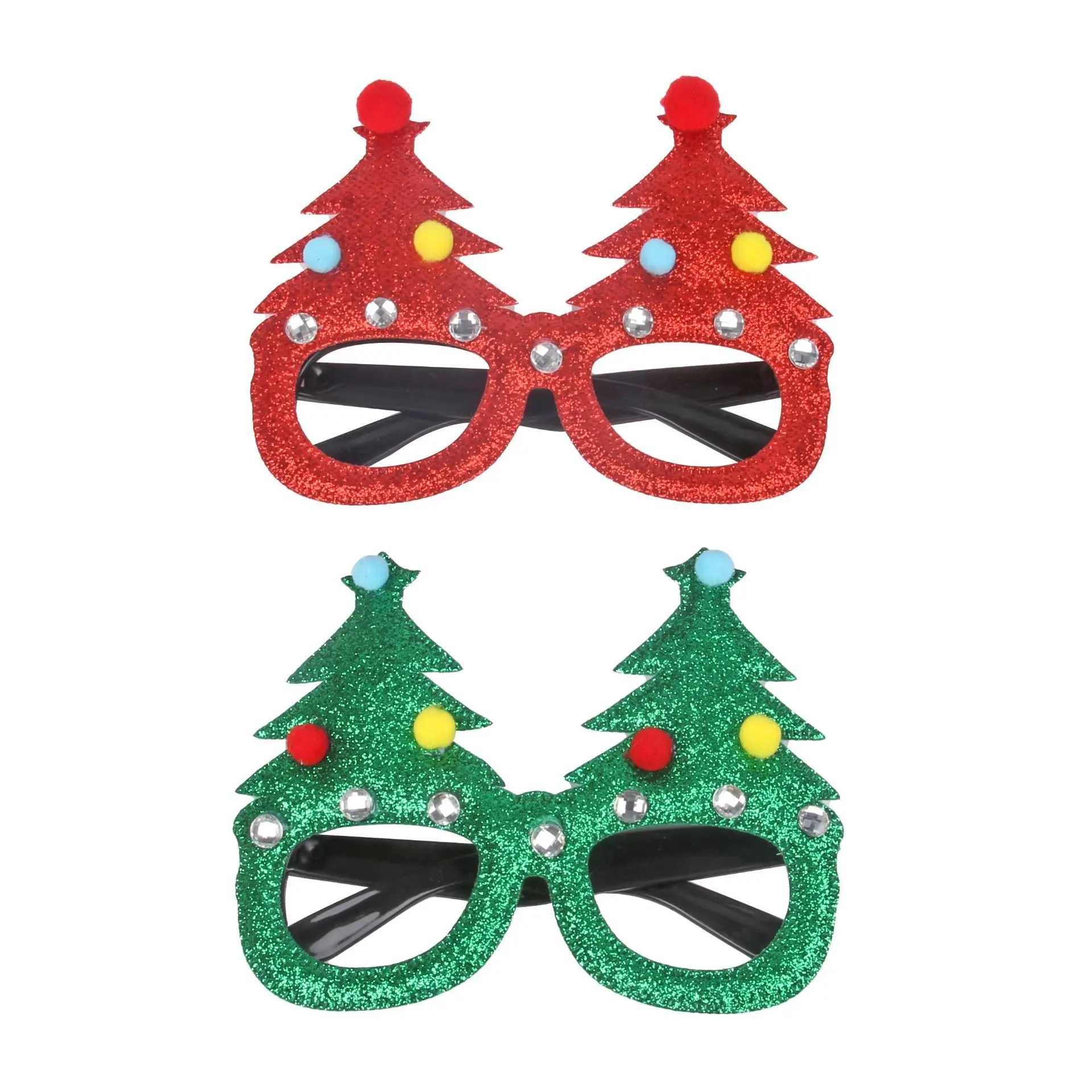 Christmas Glasses Frame Ornaments Gifts Party Favors Decorations Toys for Kids