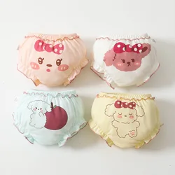 2022 spring and summer girls cute pattern underwear cotton baby underwear bread panties