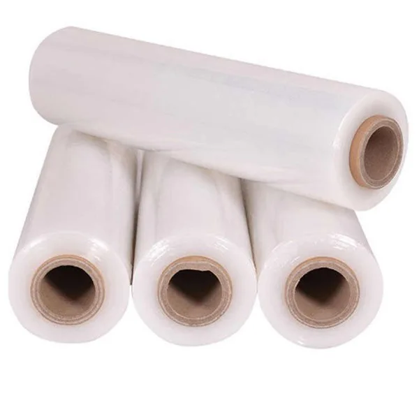 Wholesale Colored Casting Packaging Plastic Shrink Wrap Pe Cling Pallet Lldpe Stretch Jumbo Roll Film For Packaging