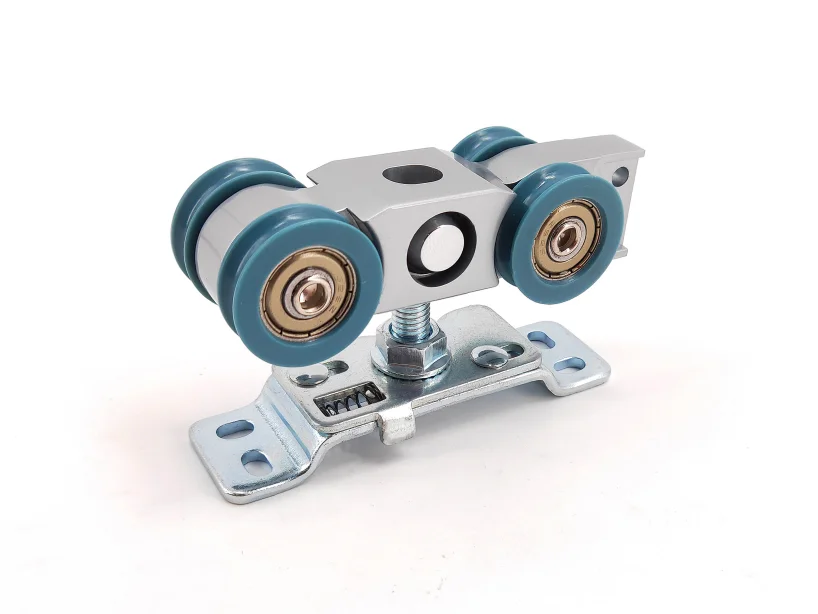 Zinc alloy PC soft close sliding door damper aluminium glass sliding door roller set