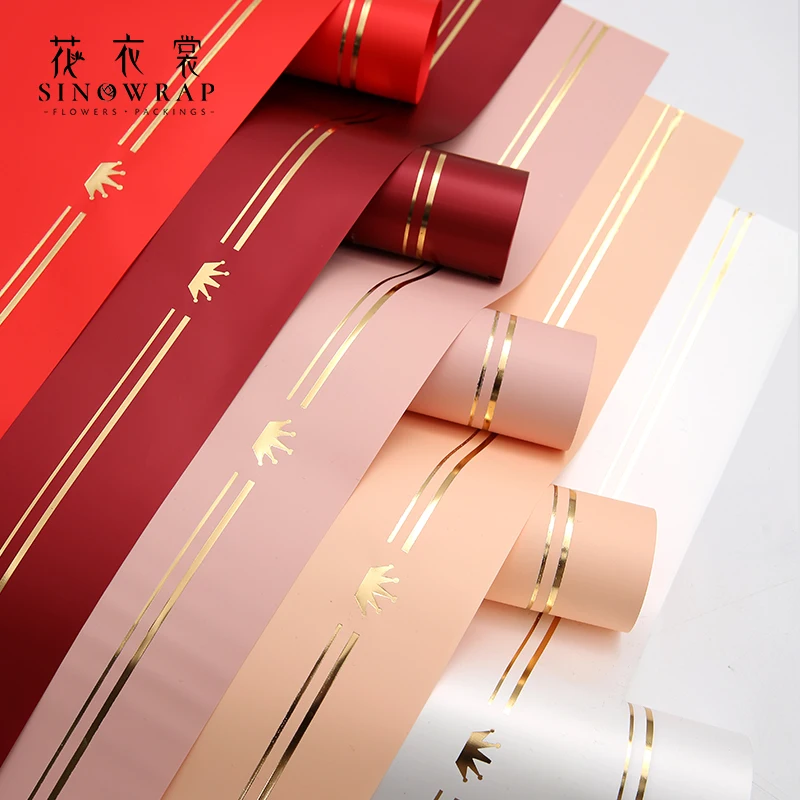 2023 New Trade Flower Packaging Materials Wrapping Paper