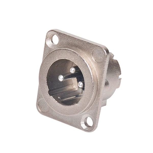 XLR142 copper 3 pin male socket mic cable high quality XLR connector