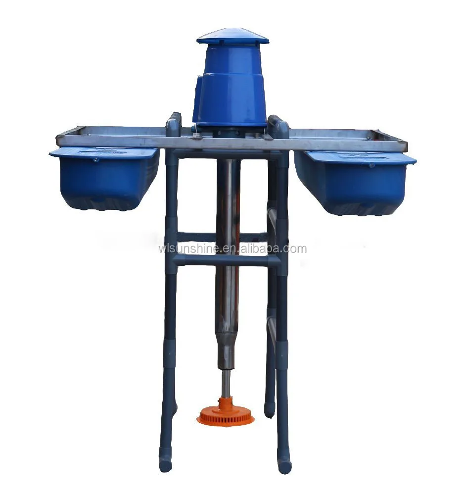 3.7KW(5HP)    underwater air bottom turbine aeration aerator  direct Manufacture Cheap aerator pump aquaculture