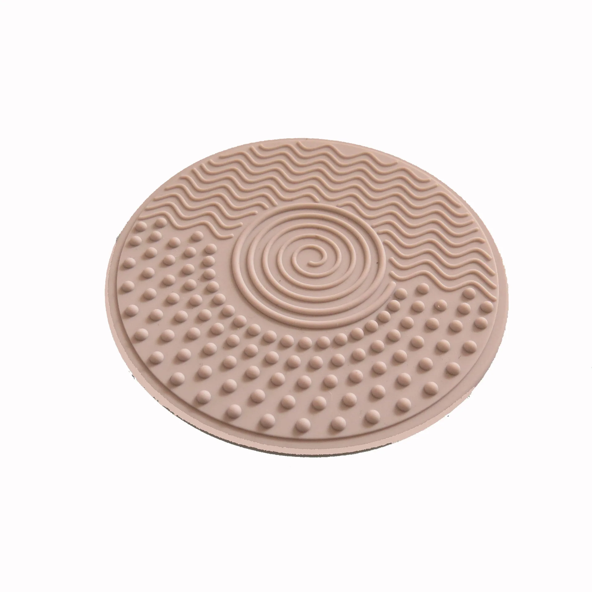 Cangli Beauty Brush Cleaner Pads Without Suction Cup Silicone Washing Mat for Cosmetic Brush