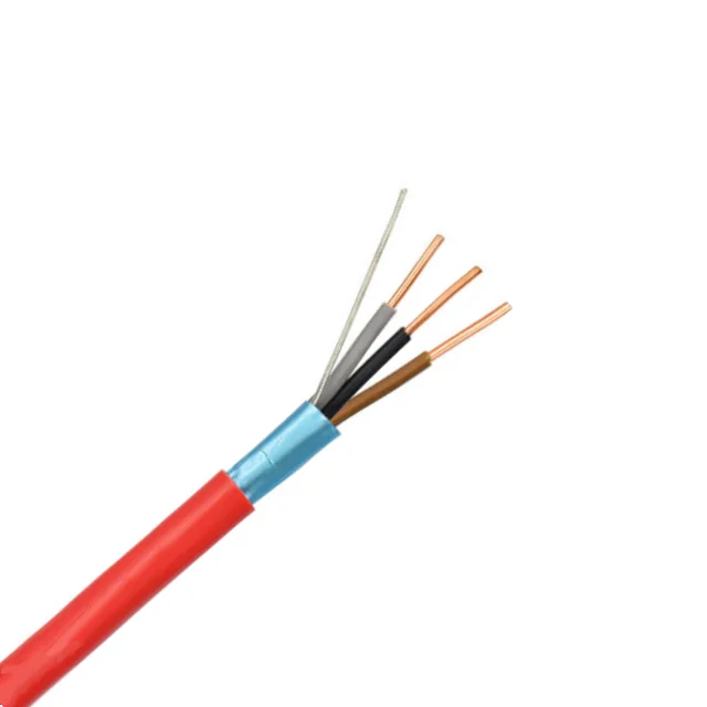 Screened Unscreened Tinned Copper Stranded Solid Fire Resistant Silicone Rubber UL LPCB Low Smoke Fire Alarm Cable