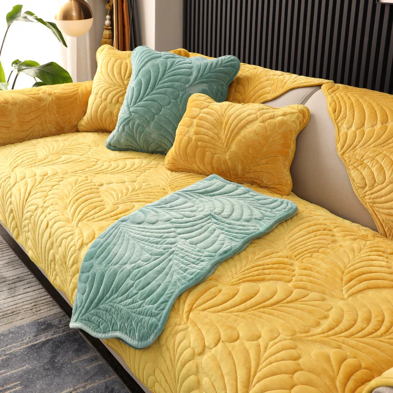 Macedonia and European Market Crystal Fur Sofa Cover 70*70cm/ 70*150cm/ 70*200cm Popular Colors