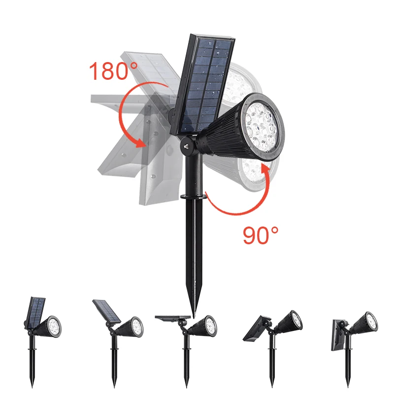 
IP65 Adjustable 12 LED Solar Energy Lawn lamp Classic Outdoor Decorative Lighting Park And Garden Lawn Light For Drop Shipping IP65 Adjustable 12 LED Solar Energy Lawn lamp Classic Outdoor Decorative Lighting Park And Garden Lawn Light For Drop Shipping
