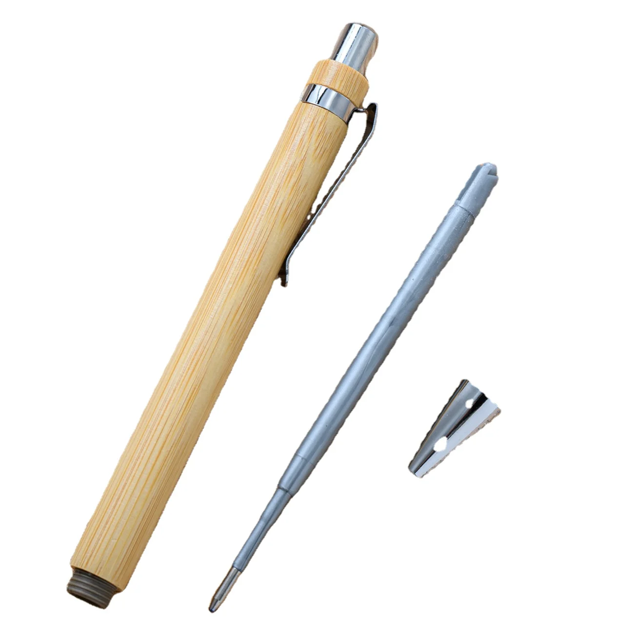 Customized Bamboo Pen Engraved Eco Friendly Wood Gel Ballpoint Pens With Logo for sale