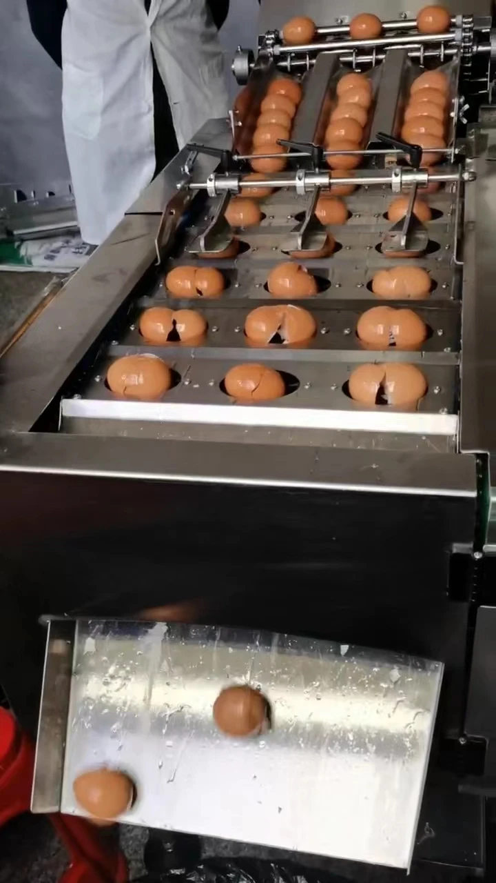 WANLI GROUP 304 Stainless Steel Egg Shell Breaking Peeling Egg Knocking Breaker White Yolk Separator Machine