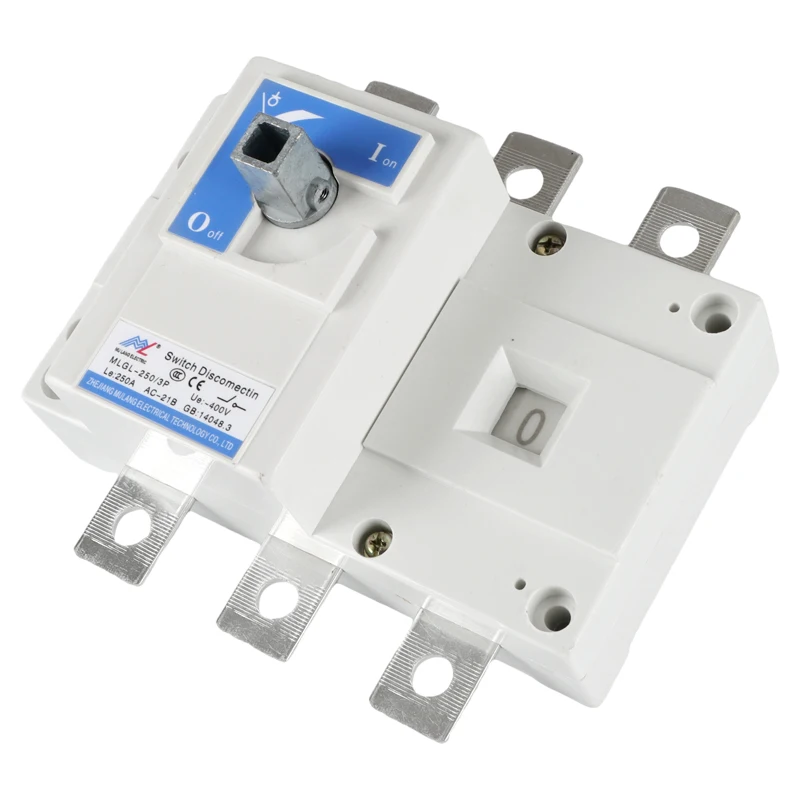 250A 3p 4p electrical switches 15kv outdoor disconnect switch low voltage disconnect switch