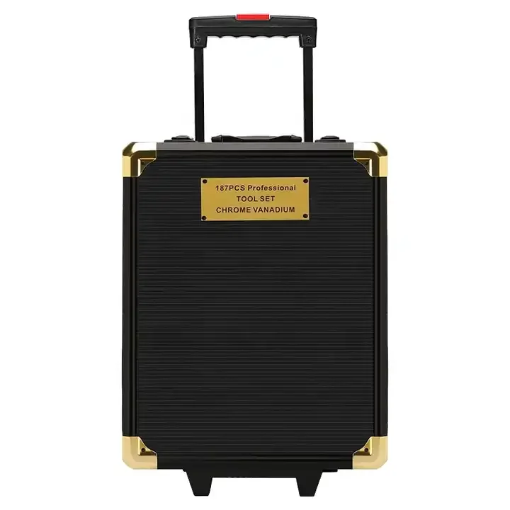 CHROME VANADIUM Professional Suitcase Tool set 187 PCS  Auto Repair Tool