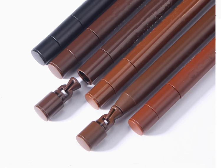 
Black Eyeliner Gel Pen Waterproof Long Lasting Easy To Wear Solid Eyeliner Kajal Tattoo Pencil With a Hidden Pencil Sharpener 