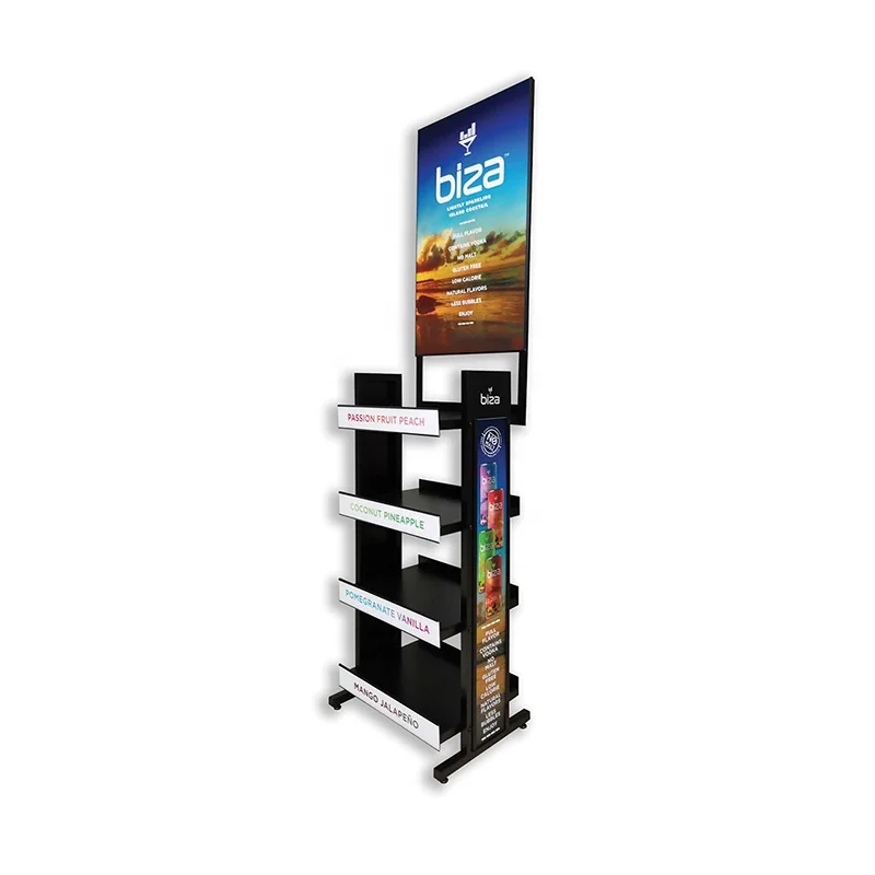 customized metal display rack retail rack , free design!