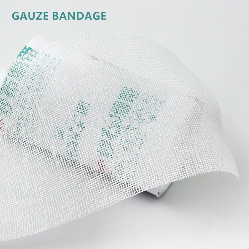Hynaut 10*600 cm Individual Pack Hydrophilic Surgical Medical Sterile 100% Cotton Absorbent Gauze Bandage Roll