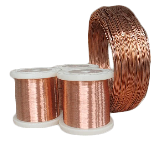 Copper Wire Factory Price 29 Swg Cca Enamelled C11000 C1100 Winding Pure Red Copper Rectangular Wire