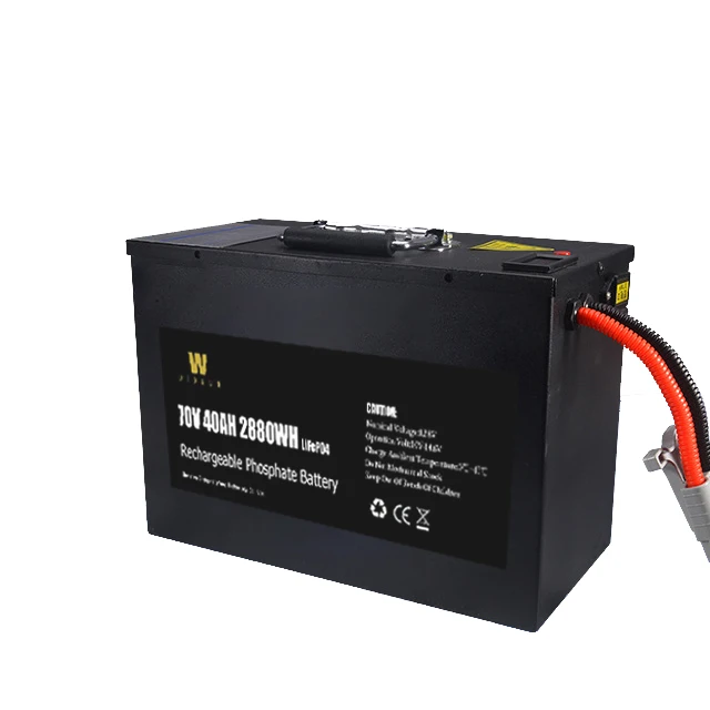 
72V 40A Deep Cycle Power Lifepo4 Batteries Battery Lifepo4 72V 40Ah With bms used for Ebike 