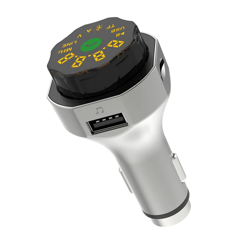 Автомобильный MP3-плеер GXYKIT с металлическим корпусом 36 Вт 5 В/3 4 А Bluetooth двумя USB/ TF-картами и функцией