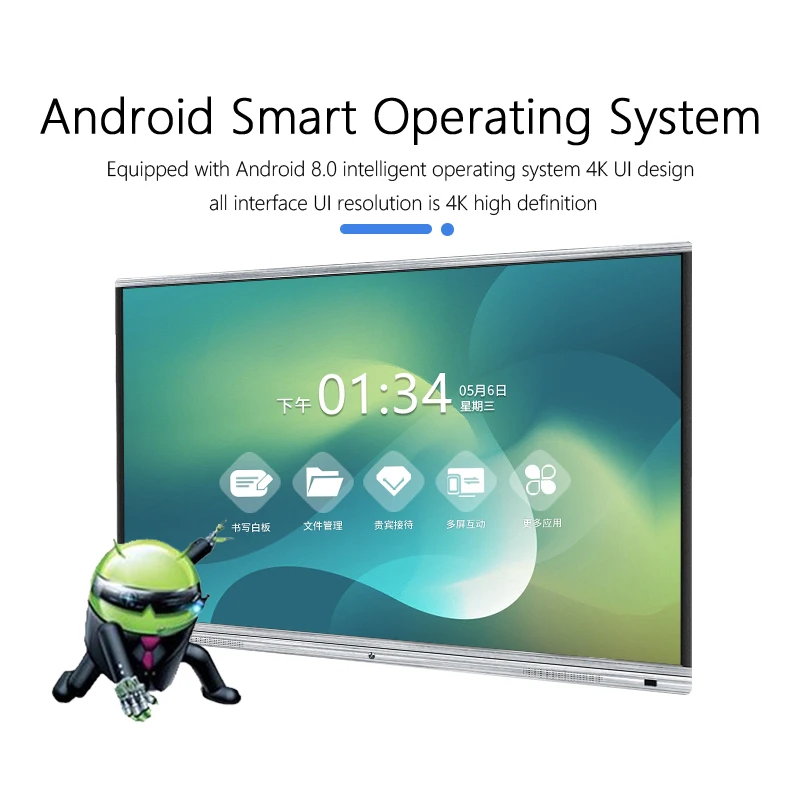 
LCD Digital Interactive Whiteboard Teaching Touch Tv Integrative smart board smart tv 65 inch 