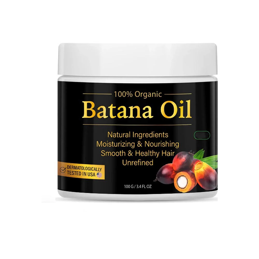 Batana Hair Care Oil Nourishes Moisturizes Repairs Damaged Hair Improves Frizzy And Split Ends Smooth And Shines