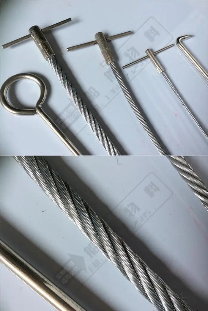 Repair Tool IMPA612004: Tightening and Pulling Hook Group for Roots Removal Tool, 5-piece Set of Roots Hook