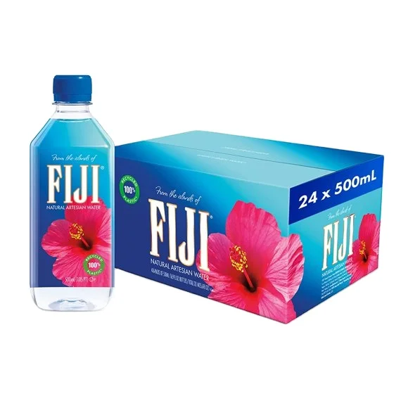 Fiji Water 24x500 мл Натуральная Минеральная родниковая вода в пластиковых бутылках 500 x 24