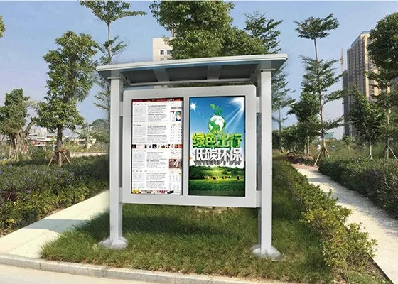 55inch High Brightness Display Screen Digital Signage Kiosk Totem Double Side Outdoor Floor Standing Display LCD Outdoor Display