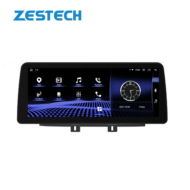 Автомобильная dvd-навигационная система ZESTECH, 12,3 дюймов, Android 11, gps для Hyundai Verna 2017-2022, радио, мультимедиа, сенсорный экран, стерео