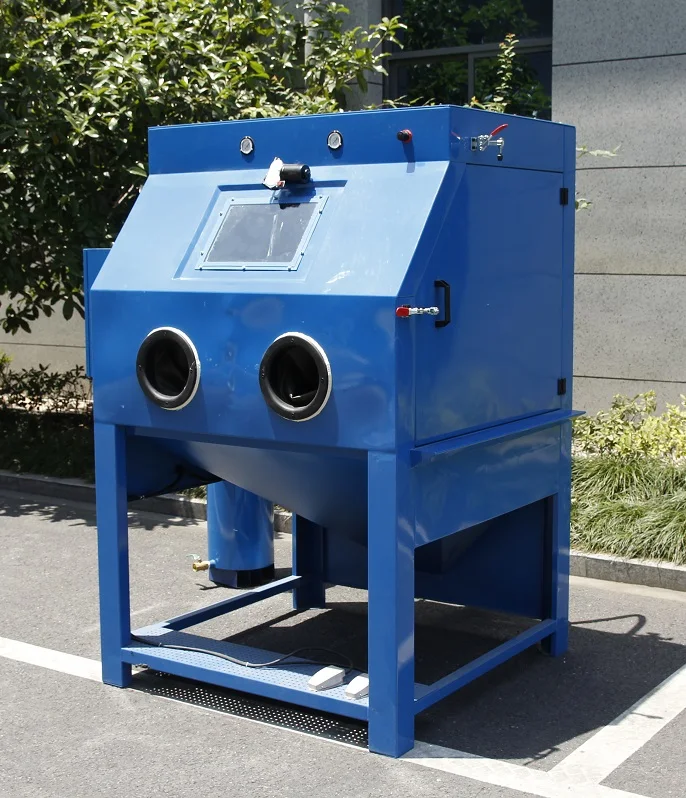 Wet blaster cabinet vapour blasting machine for car and motorcycle parts