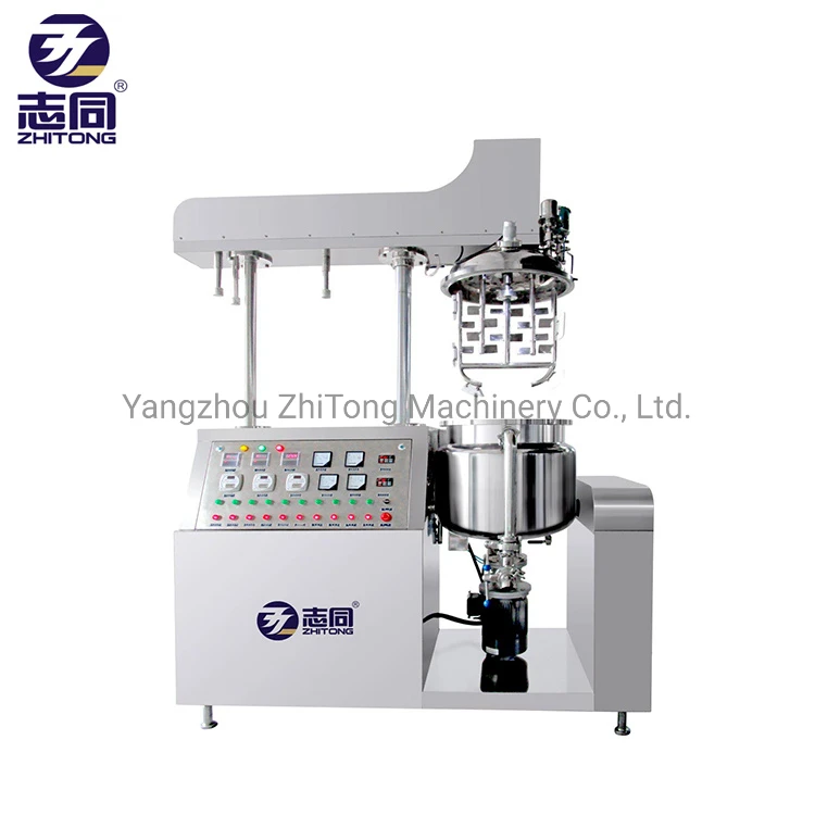 
ZT 100L customized vacuum homogenizer emulsifying emulsifyier mixer machine 