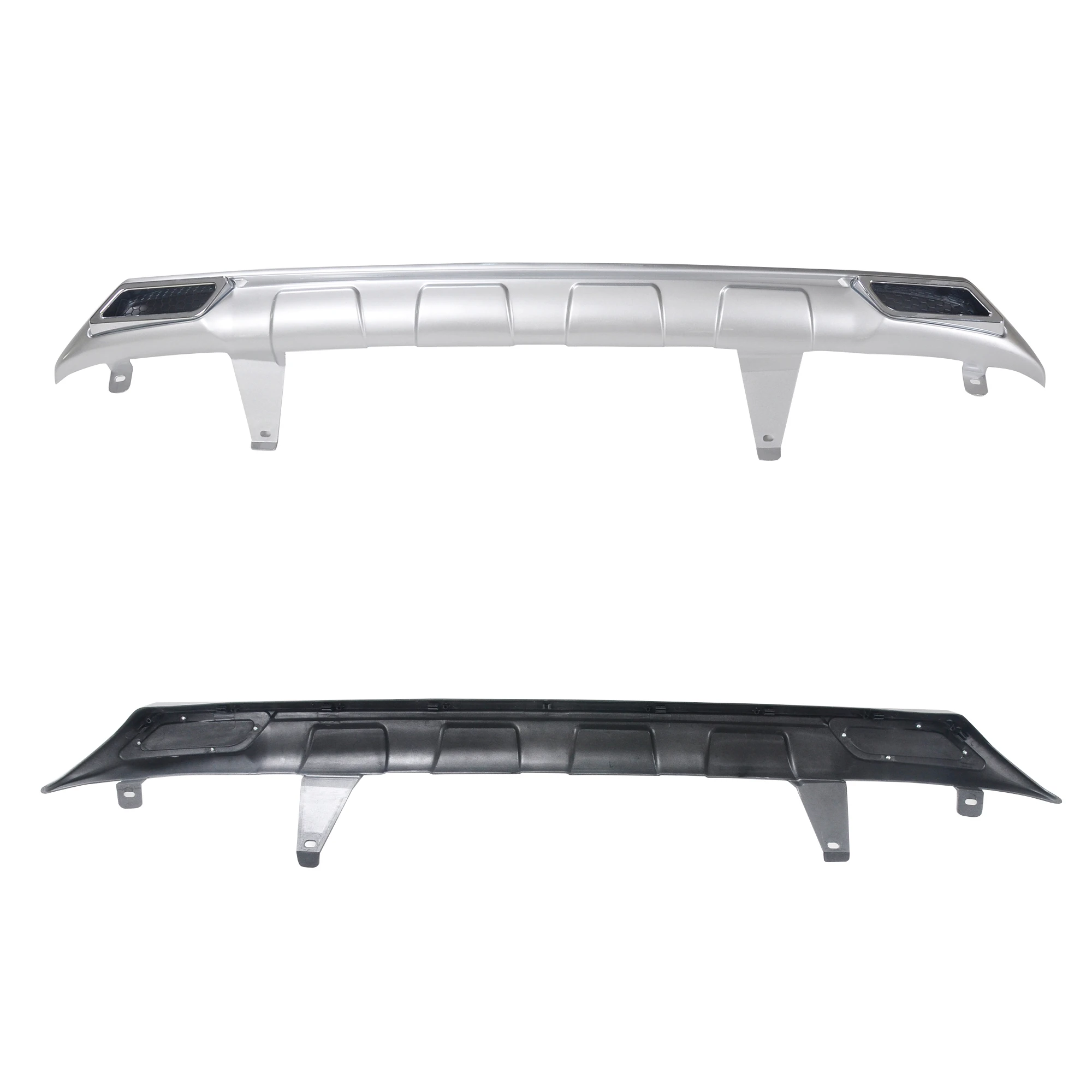 Factory Stainless steel front and rear Skid plate for Toyota Highlander kluger Bumper Plate 2018+