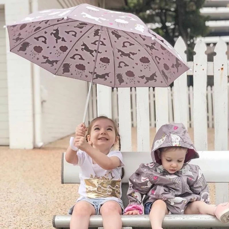 Wholesale Small Moq Color Change Unicorn Kid Umbrella Manufacture