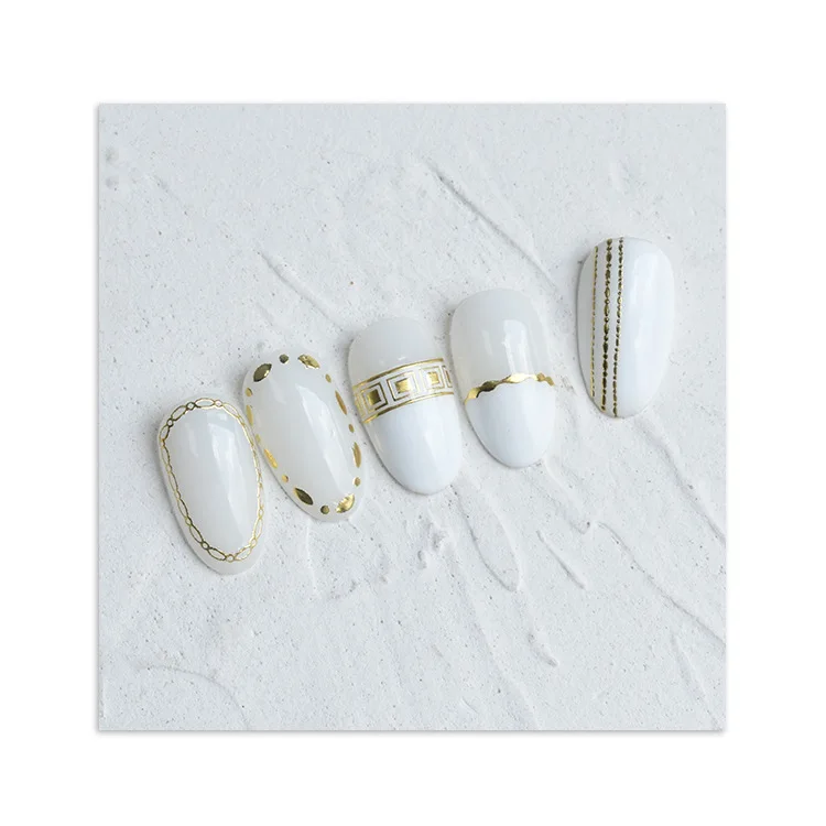 Wholesale Nail Art Sticker Full Cover Wraps Decoration DIY Manicure Self Adhesive Nail Stickers Nail Art Decorations