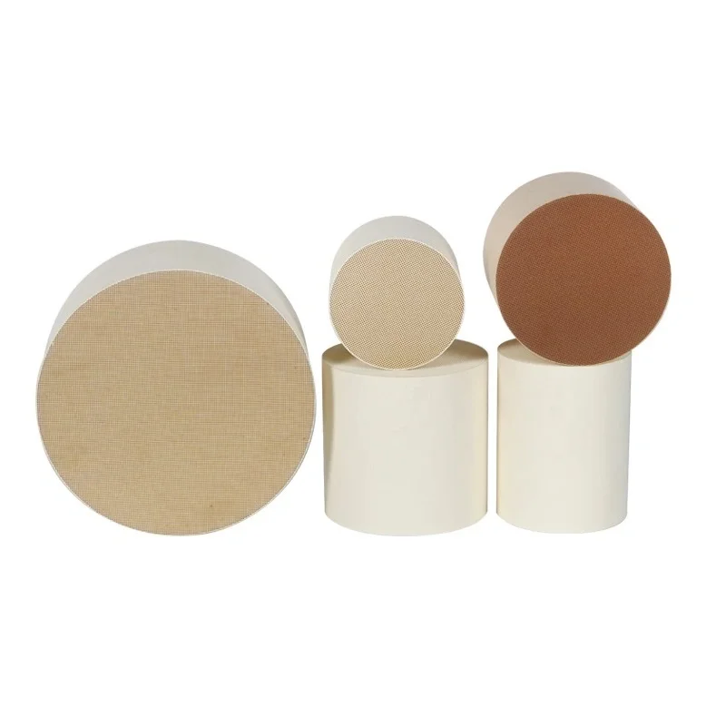 Honeycomb Ceramic Catalyst Carrier For Three Way Catalytic Converter Euro 1