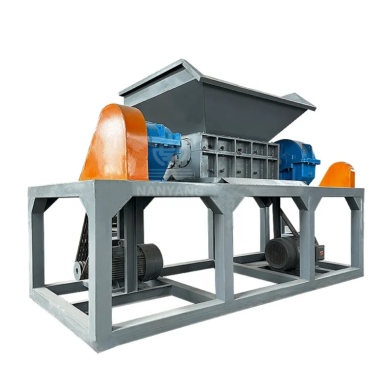 Factory Direct Supply Wood Crusher Shredder Wood Shredder Chopper For Manufacturing Plant Wood Pallet Shredder For Sale