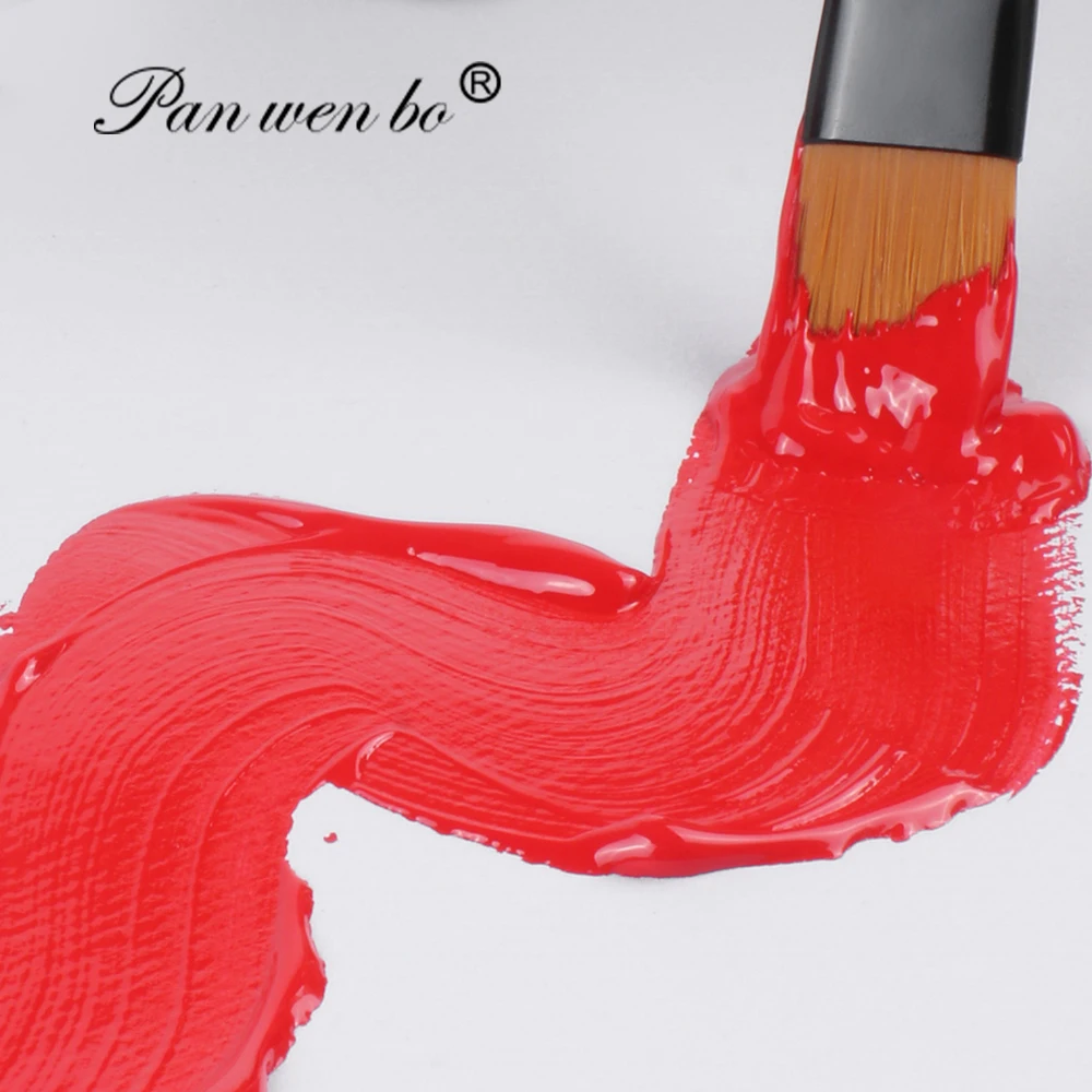 Panwenbo 6pcs/Set Oil Watercolor Brush Professional Artist Paint Brush Set Artist Paint Brushes For Acrylic And Oils Painting