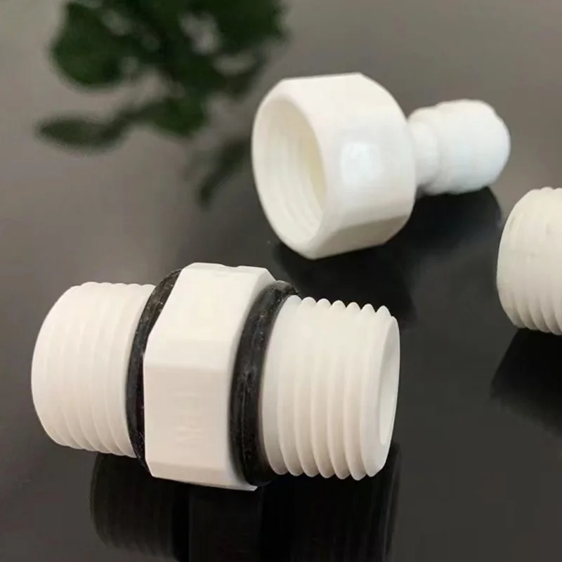 Water purifier RO water system pipeline seawater desalination quick connection type 1/4 3/8 RO PE pipe connector