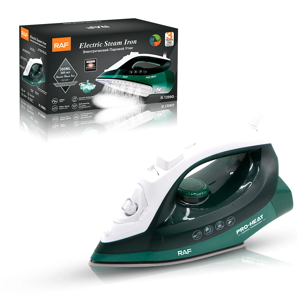 Electric Steam Iron for Clothes Self-Cleaning Household Handheld Electric Iron Water Spray