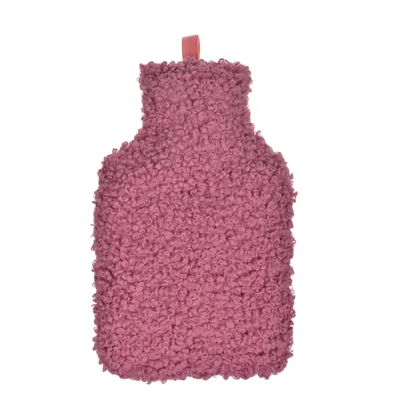 hot cold therapy pack medical rubber hot water bag 2000ml with colourful soft plush cover